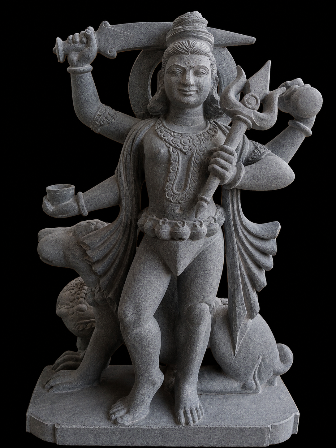 Bheru marble statue by Bhura Murti Art