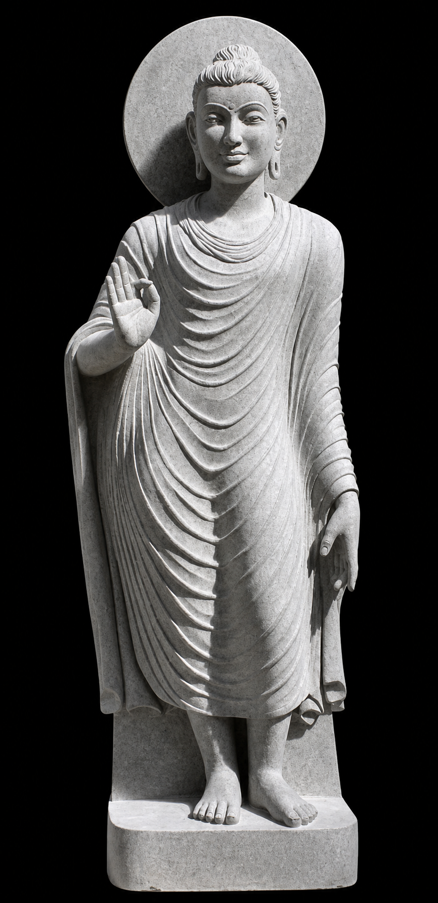 Buddha stone statue by Bhura Murti Art