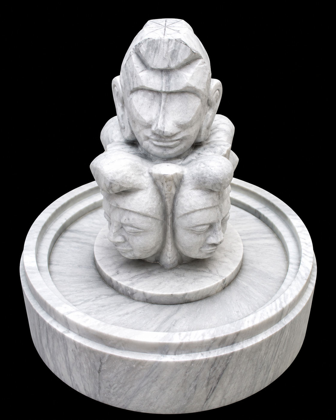 marble Shivling by Bhura Murti Art