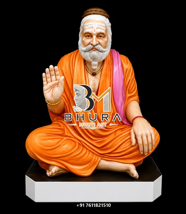 Saint and Monk Seated Statue Collection handcrafted statue