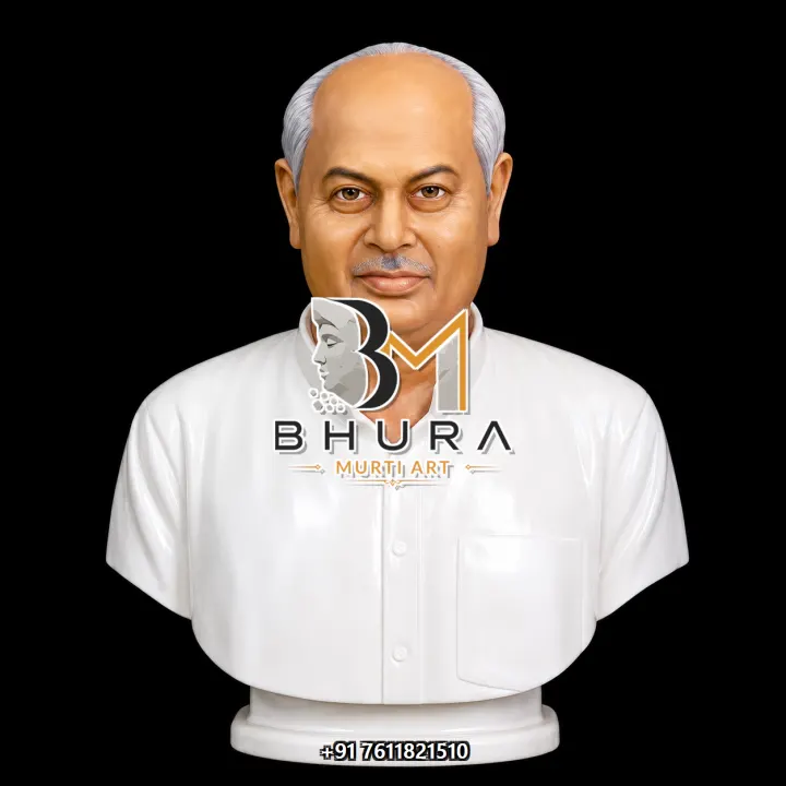 Traditional Indian Portrait Bust Collection handcrafted statue