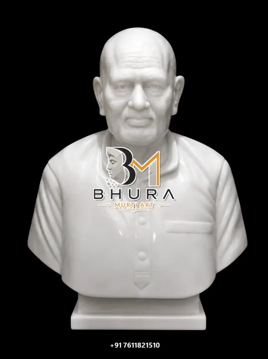 Hand-Carved White Marble Portrait Bust Collection handcrafted statue