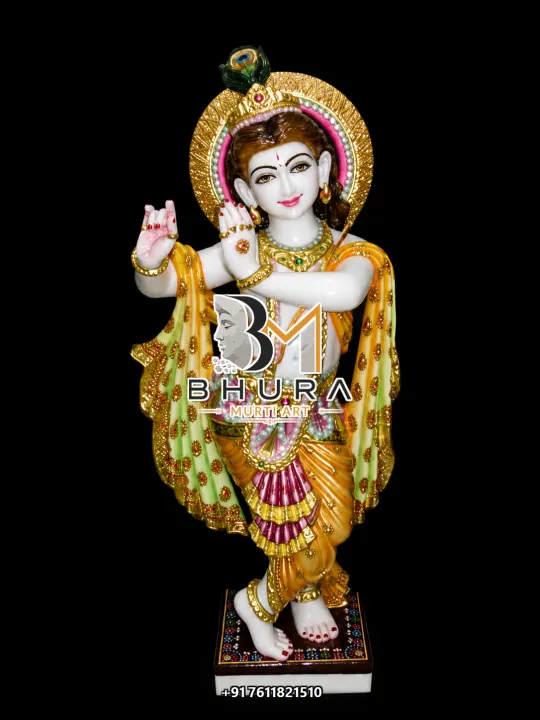 Custom Lord Krishna Idol Design Collection handcrafted statue