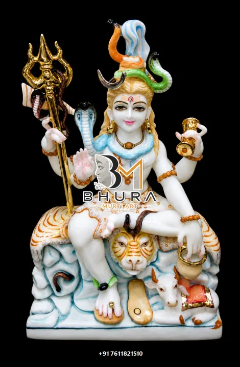 Premium Shiv Shankar Marble Statue Collection handcrafted statue