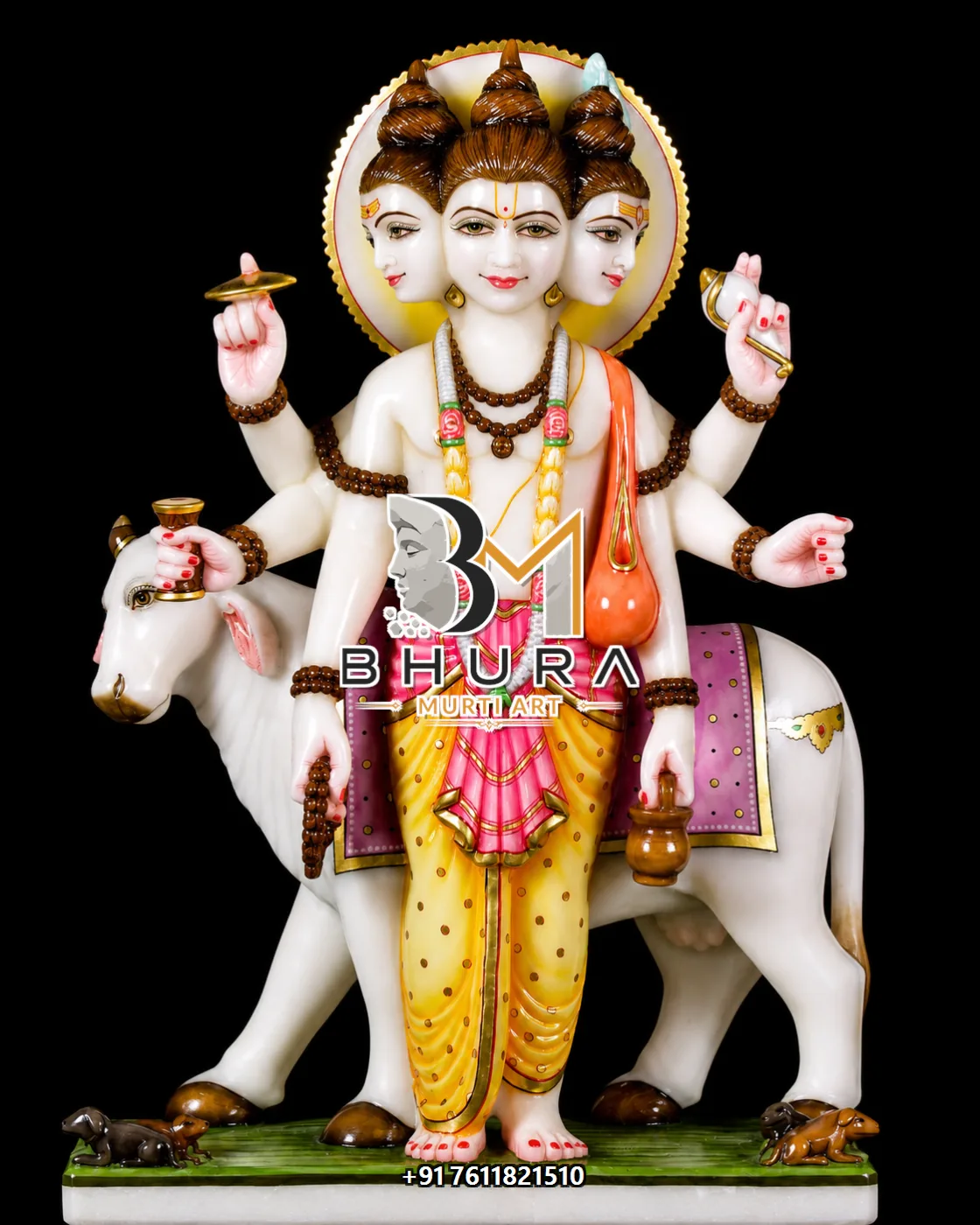 Dattatreya Orange Yellow Royal Variant Collection - design variant 2