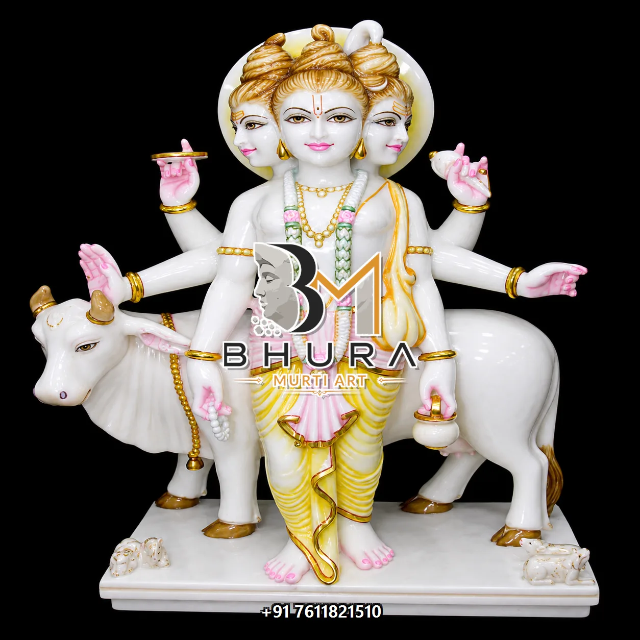 Dattatreya Orange Yellow Royal Variant Collection - design variant 4