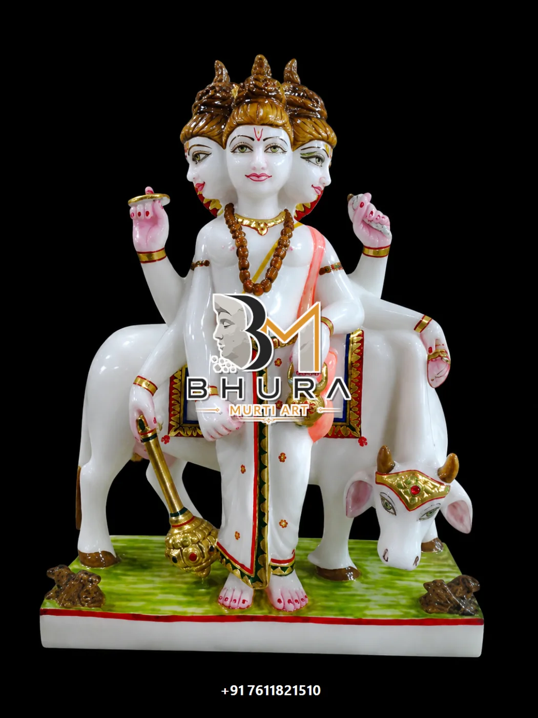 Dattatreya White Gold Standing Collection - design variant 5