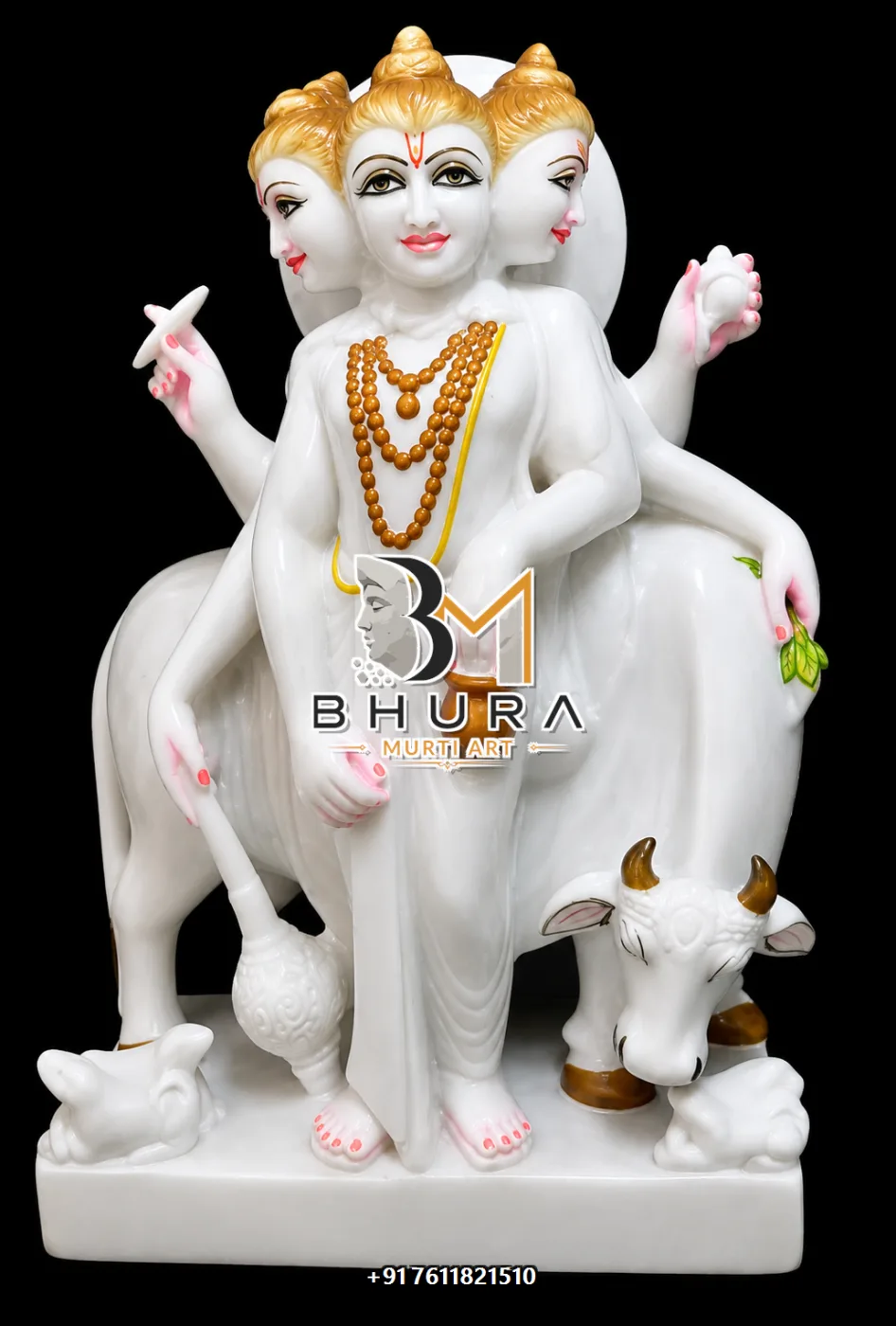 Dattatreya Shwet Marble Classic Collection - design variant 2