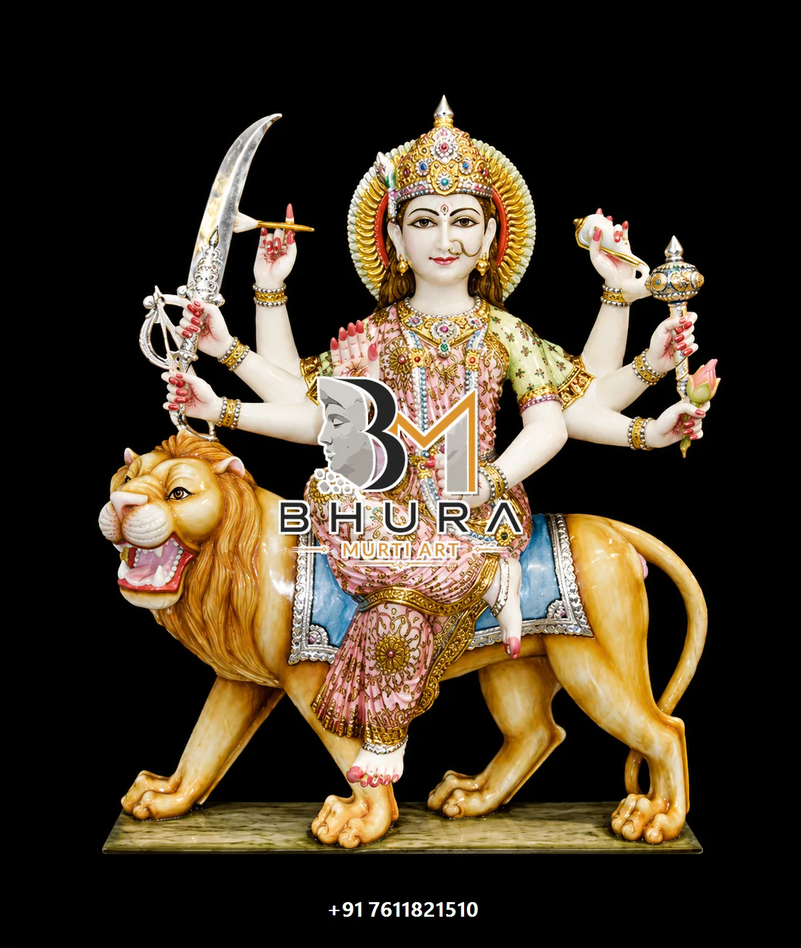 Durga Maa Royal Multi-Arm Variant Collection - design variant 5