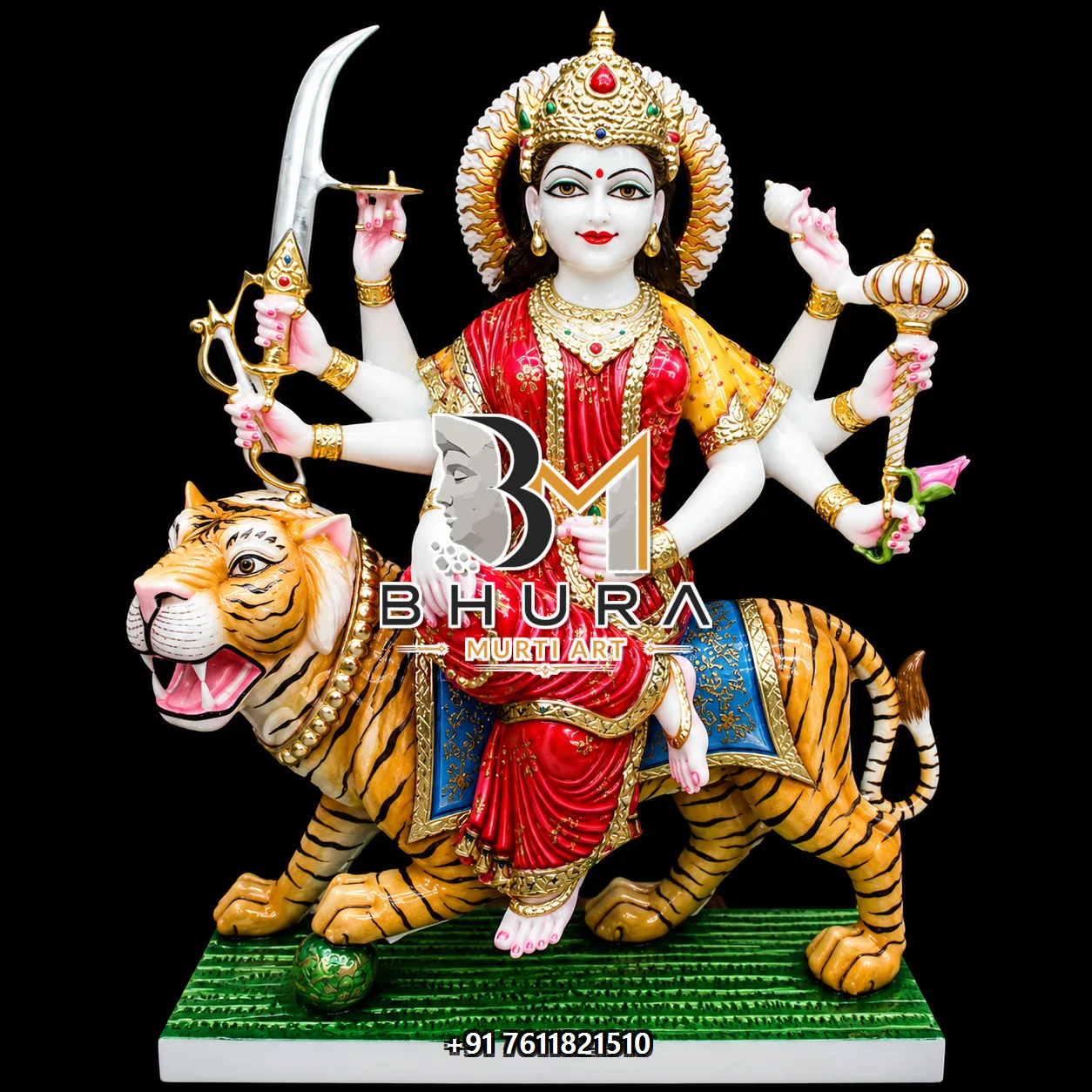 Durga Maa Mahashakti Tiger Variant Collection - design variant 3
