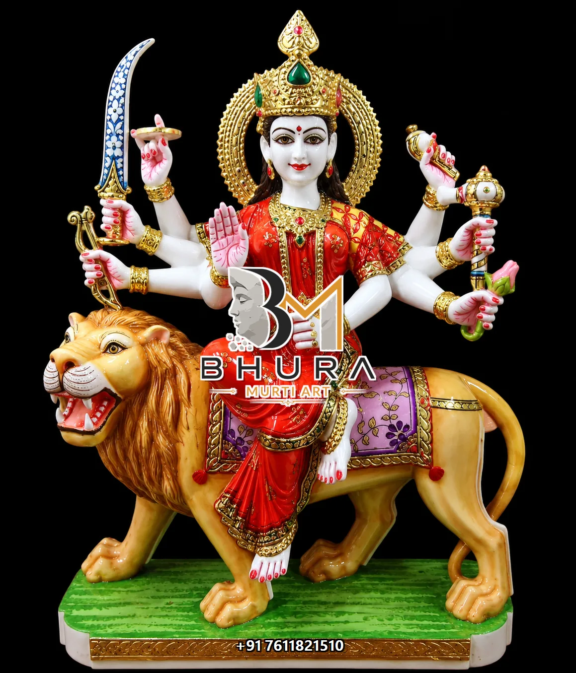 Durga Maa Mahashakti Tiger Variant Collection - design variant 5