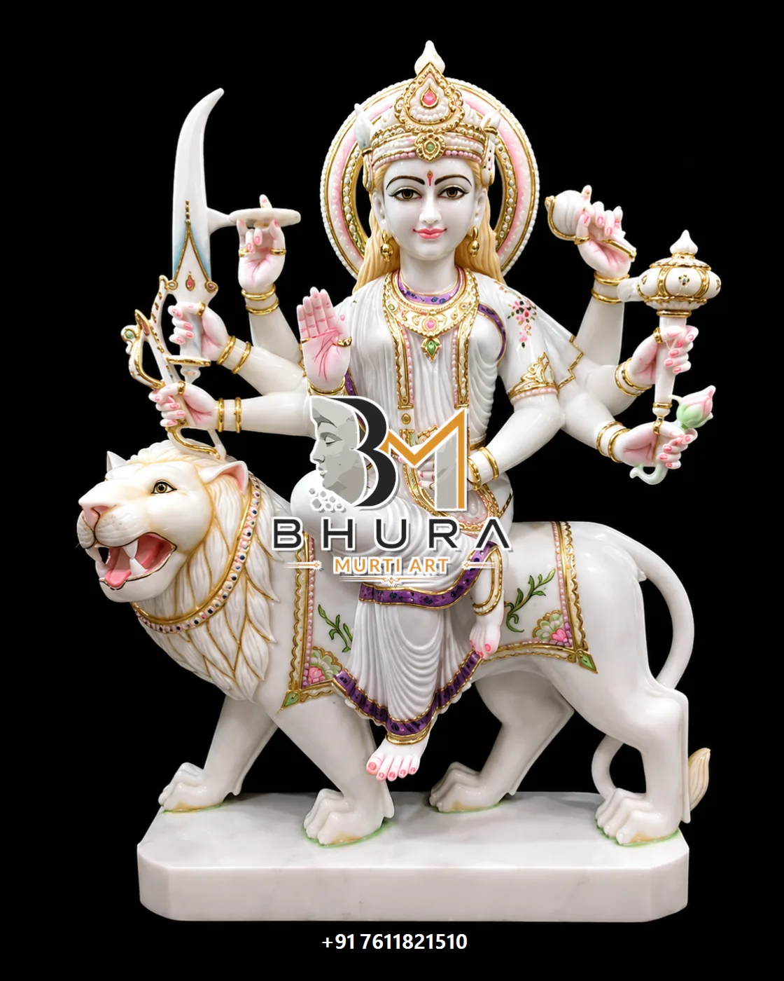 Durga Maa Tiger Vahan Variant Collection - design variant 5