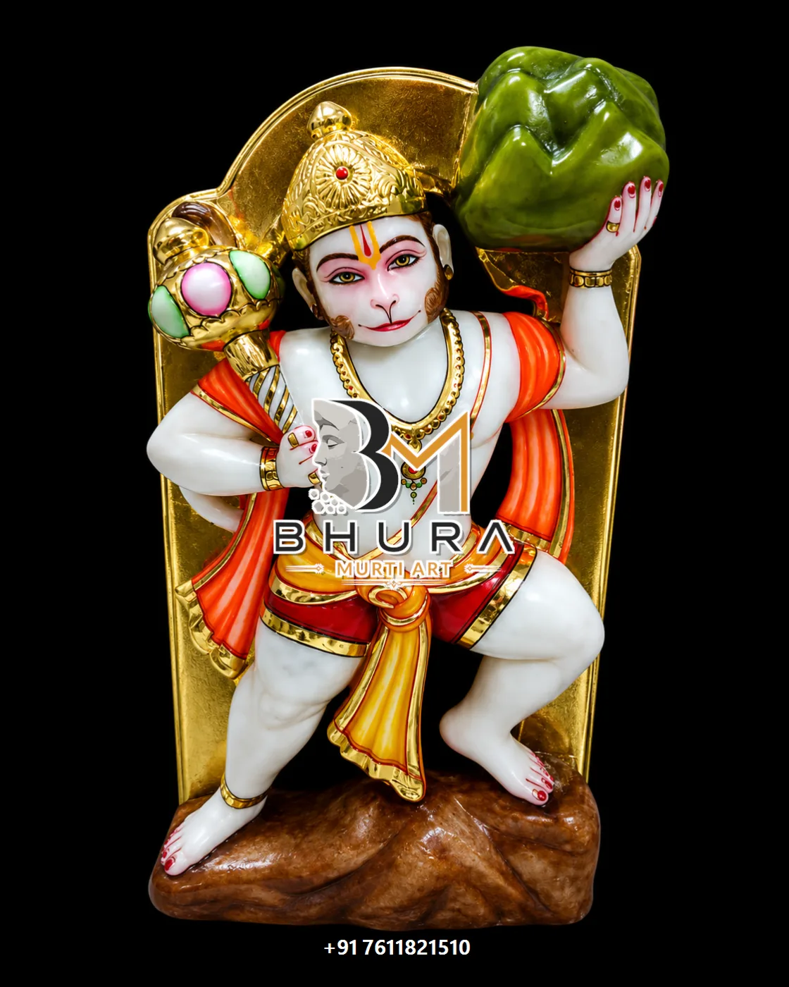 Hanuman Sanjeevani Mountain Royal Collection - design variant 4