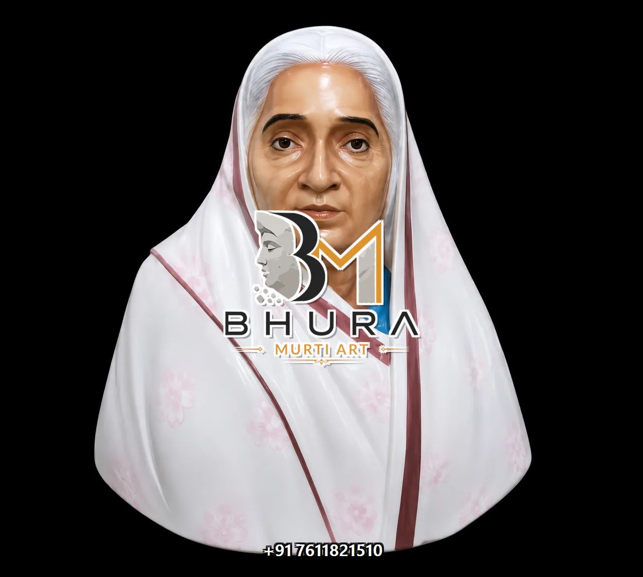 Women and Elder Portrait Bust Collection - handcrafted design variant 3
