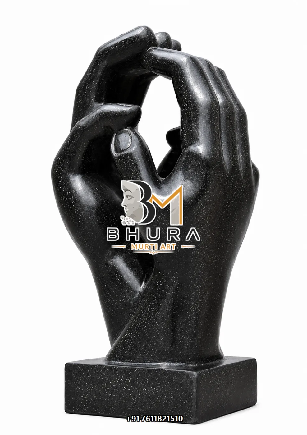 Modern Marble Decor Sculpture Collection - handcrafted design view 4