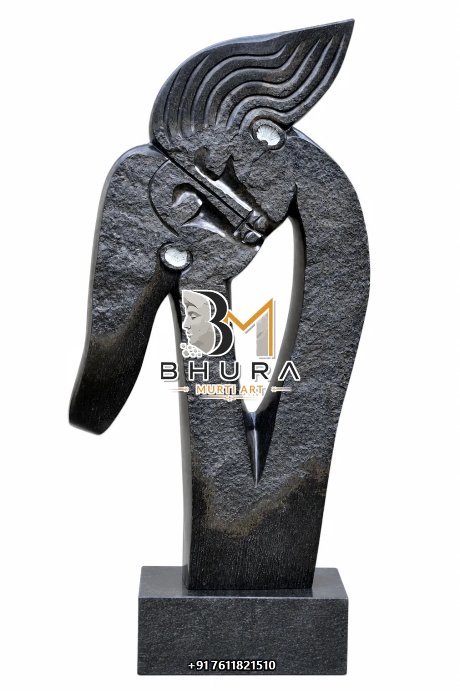 Hand-Finished Contemporary Statue Collection - handcrafted design view 4