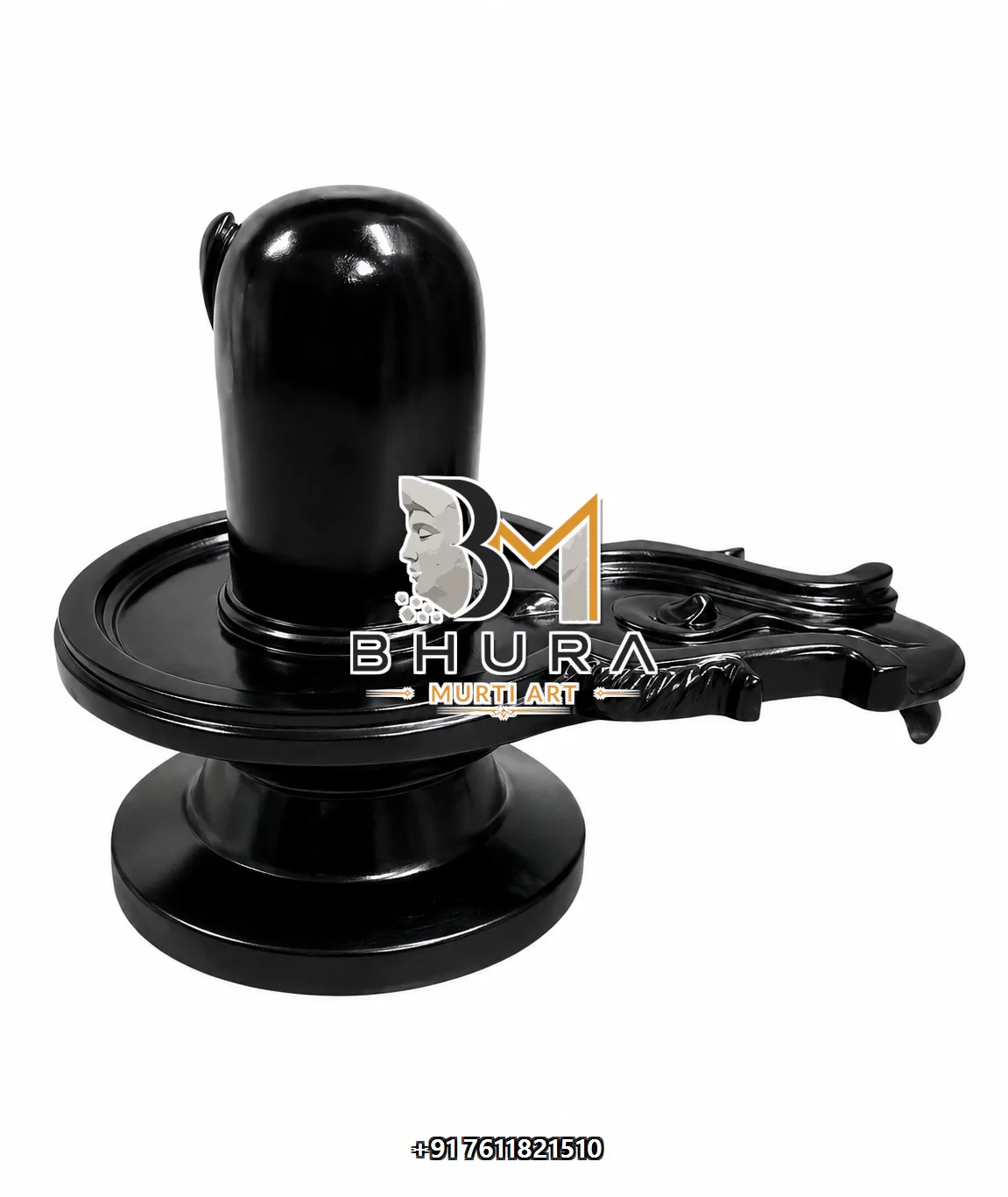 Premium Mahadev Lingam Sculpture Collection - handcrafted marble design view 4