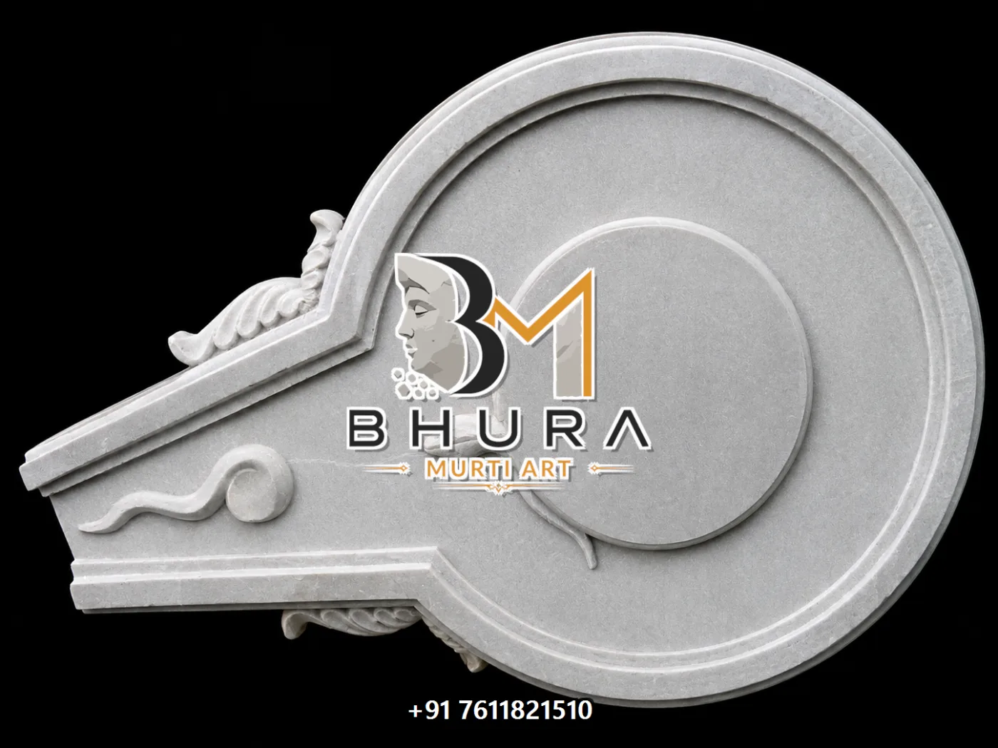 Spiritual Shiva Lingam Marble Statue Collection - handcrafted marble design view 4