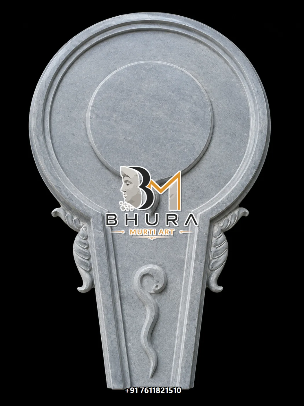 Spiritual Shiva Lingam Marble Statue Collection - handcrafted marble design view 5